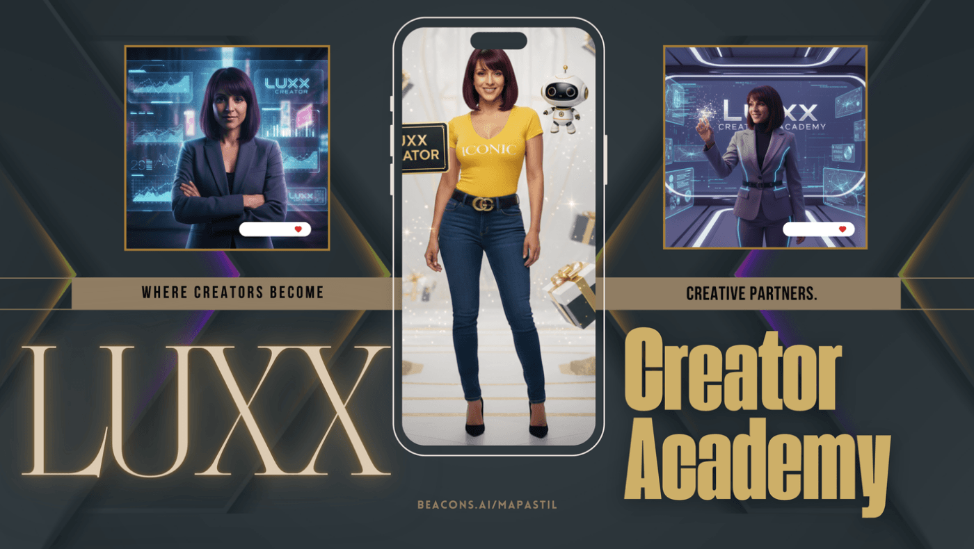 LUXX Creator Academy cover