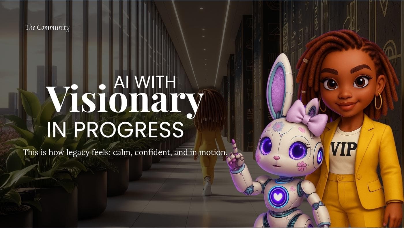 AI with Visionary in Progress cover