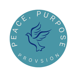 Peace, Purpose and Provision logo